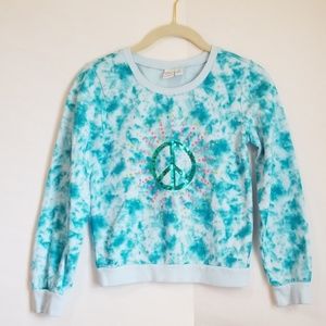Children's Place Girls 10-12 Tie-Dyed Sweatshirt
